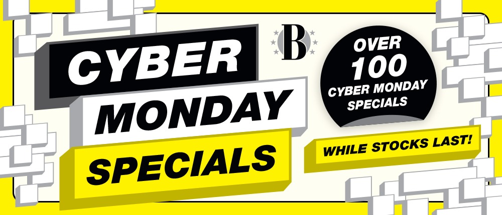 Cyber Monday Specials